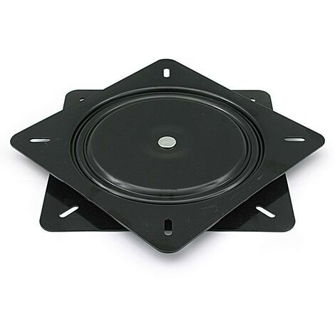 plato giratoria albora cuadrado 330x330 negro (soporta 300kgs. aprox.) (1/2)