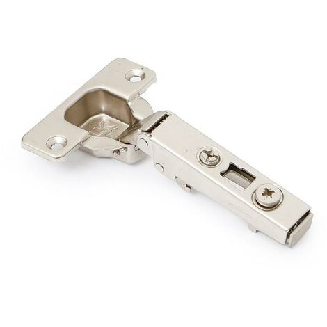 HERRAJES ALK bisagra puma ø35 clip cam apertura 110º codo recto