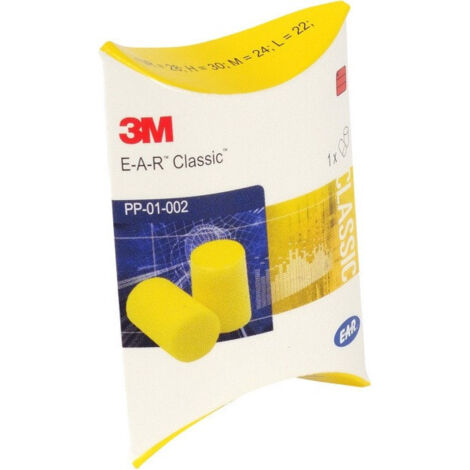 Tapones oídos desechables clásicos de 3M PP-01-002x