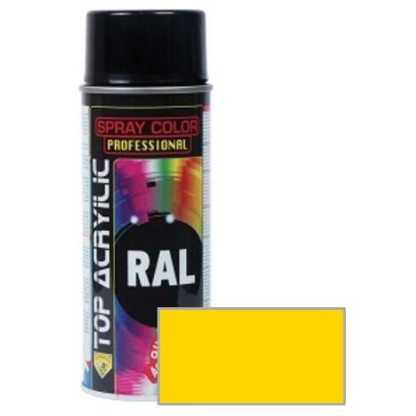 TOP ACRYLIC spray acrilico am/zinc ral-1018 400ml amarillo zinc (1/4)