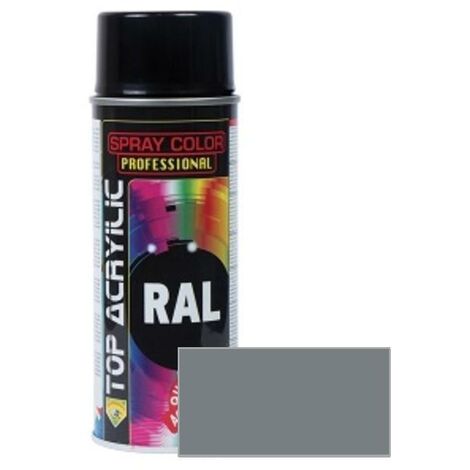 TOP ACRYLIC spray acrilico g/polvora ral-7037 400ml , 0UNIDADES (1/4)