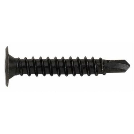 tornillo broca cabeza extraplana negro torn.extpl 4.2-23mm (caja 500)