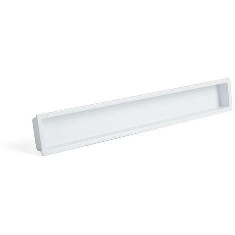 VIEFE tirador embutido cubic. zamak - viefe acabado blanco mate