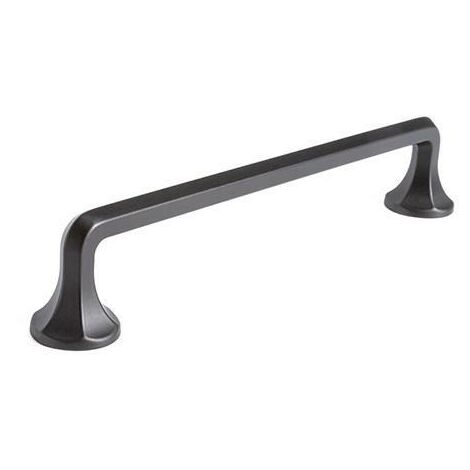 tirador zamak riolita acabado negro mate dist. agujero dist. 160mm.