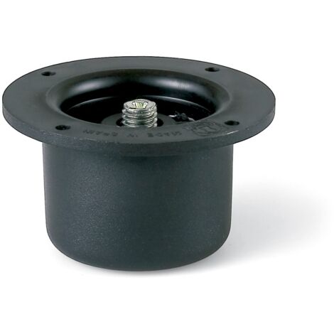 INDAUX pata niveladora sandy acabado negro altura 65-100mm , La pata niveladora para muebles modelo Sandy es una buena solución dar estabilidad de muebles y regular su altura