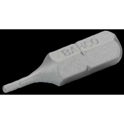 bahco punta hexagonal 1-4 59 s-h-5x25 59 s-h5-3p   (blister 3u)
