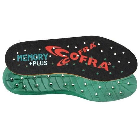 plantilla calzado cofra memory plus talla 36-47 t/calzado numero 47 (1/4)