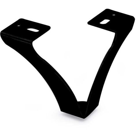 Q&ampQ pata metálica vinet acabado negro mate altura (h) 100 , La Pata Metálica Vinet es un componente esencial para muebles y sofás, fabricada en metal y diseñ