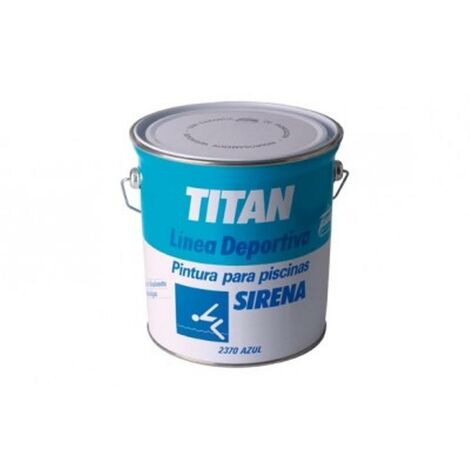 Pintura piscina Sirena al disolvente Titan 4 Lt (1/5)