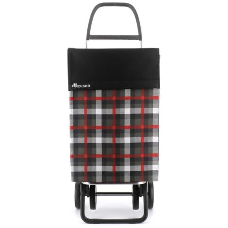 Carro compra "2+2" de 4 ruedas nylon scottish marengo jea036 rolser (1/5)