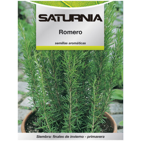 semillas aromaticas romero (0.1 gramos) horticultura, horticola, semillas huerto.