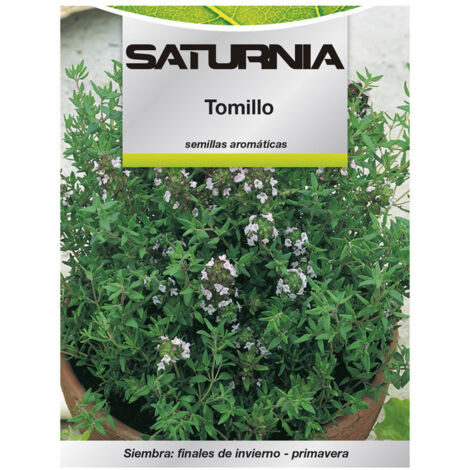 Semillas Aromaticas Tomillo (1 gramo) Horticultura, Horticola, Semillas Huerto. (1/2)