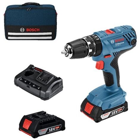 BOSCH PROFESIONAL HERRAMIENTAS taladro gsb 18v-21+2x2,0 ah+bolsa 615990k41 bosch