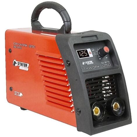 STAYER soldadura inverter st citywork 1250 ge k 12615 , Soldador Inverter Citywork 1250 GE K Equipo electrónico para soldadura por arco electrónico de toda clase de electrodo r