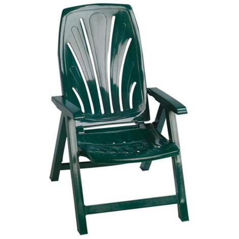 GARDEN LIFE sillon posiciones resina verde 8092v , Sillón posiciones resina verde 8092VFAbricada en resina verde de alta calidadResistente a rayos UVATumbona de cuatro