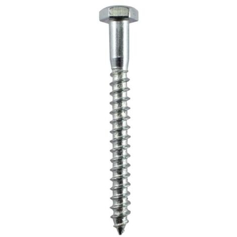 LOTU tornillo tirafondo din-571 zincado 5x30 caja 200 , Tornillo tirafondo DIN 571 5x30 mm zincado Lotu Caja de 200 unidades Cabeza hexagonal Especial para trabajos en (1/3)