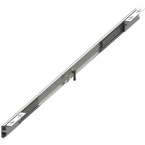 guía bidireccional para mesa extensible. acero y aluminio. sistema sync. extensión 350mm. con freno. longitud cerrada 56 (1/3)