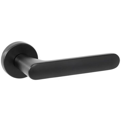 roseta zamak modelo ellipse ø52 acabados negro mate y cromo acabado negro mate