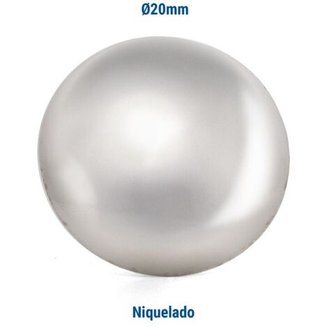 tachuela lisa. acero. para cubrir tornillería - heico acabado niquel ( color:000000 100)