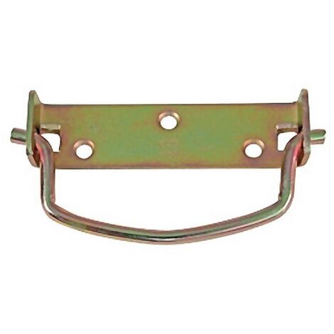 AMIG tirador n. 15 abatible bicromatado caja 20 , Tirador para muebles con asa abatible. Medidas: 100x27mm. Acabado bicromatado. No incluye tornillos. (1/2)