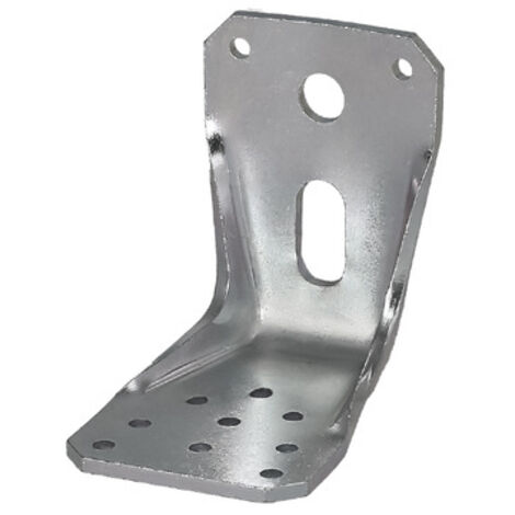 soporte para madera con angulo reforzado 65x88x95 mm. conector angular, escuadra fijación, zapata madera, soporte pergola madera (1/3)