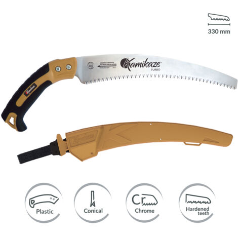 Serrucho KAMIKAZE S330H Poda Max 330 mm con Plástico y Funda 6532 (1/5)