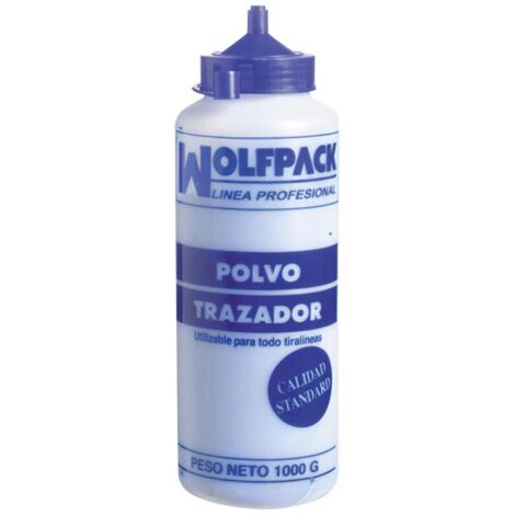 WOLFPACK LINEA PROFESIONAL polvo tiralineas bote 1000 gramos.