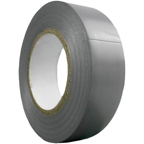 WOLFPACK LINEA PROFESIONAL cinta aislante 20 m. x 19 mm. gris uso doméstico