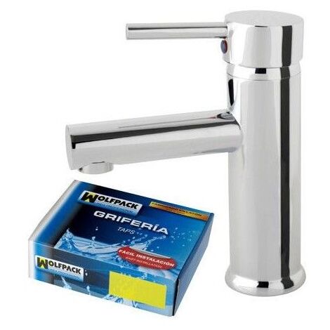 WOLFPACK LINEA PROFESIONAL monomando línea flow lavabo con cartucho ceramico ø 40 mm.
