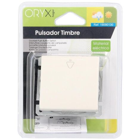 Comprar mecanismo tecla pulsador empotrable para timbre