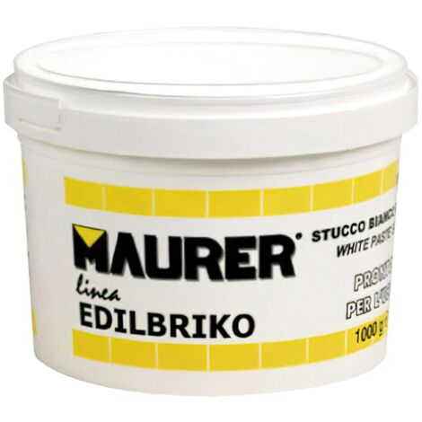 MAURER edil masilla plastica blanca maurer (tarrrina 1,0 kilo)