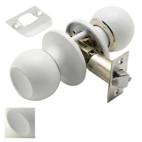 WOLFPACK LINEA PROFESIONAL pomo puerta wolfpack sencillo blanco para pasillo