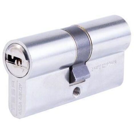 Niquelado leva corta 30x40 mm Tesa Assa Abloy 3012432 Cilindro Tesa Seguridad T60 //30x40