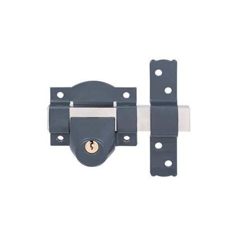 FAC cerrojo fac  91-c/ 80-p , Cerrojo Fac  91-c/ 80-p.                 - Sistema c.- Se acciona con la llave únicamente por la parte interior quedando siempre la barra