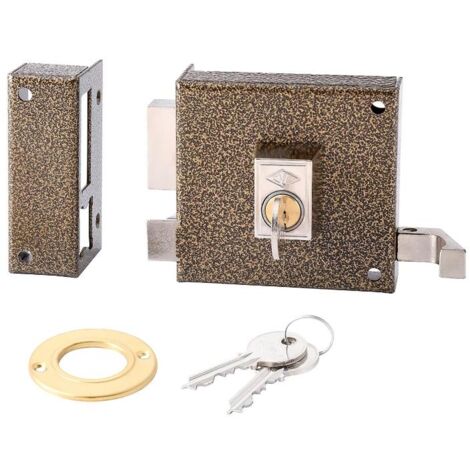 Cerradura sobreponer 1125-A/1/8 izquierda marca CVL