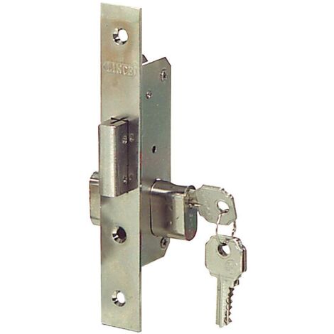 LINCE CERRADURA 5562-N 20 75 EMBUTIR METAL OVAL PALETON LEVA 13