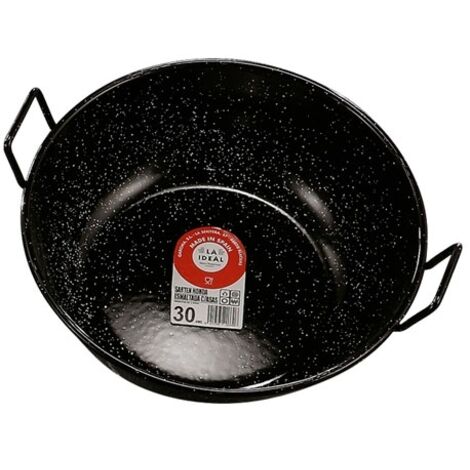 GARCIMA sarten porcelana honda con asas 20 cm , Sartén porcelana honda con asas 20 cmEstas sartenes hondas de dos asas esmaltadas están indicadas para la gran fritura y para ha