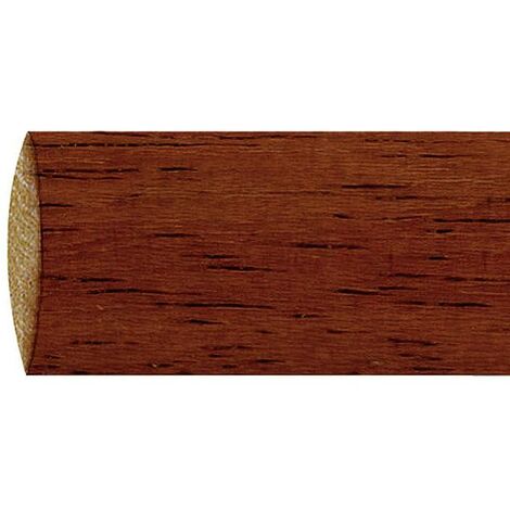 RIEL CHYC barra madera lisa 2,4 metros x 28 mm. nogal , Barra madera.- Acabado: lisa  nogal.- Longitud x diámetro: 2,4 metros x 28 mm.- Ideal para el montaje de c