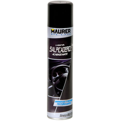 MAURER limpiasalpicaderos coche / auto antipolvo 4 en 1 , Limpia salpicaderos auto antipolvo 4 en 1- Capacidad: 300 ml.- El limpiador mate para salpicaderos Maurer plus
