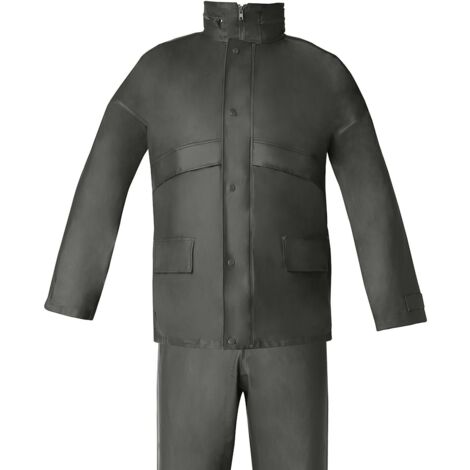WOLFPACK LINEA PROFESIONAL traje de agua impermeable verde poliuretano talla 9-xxl
