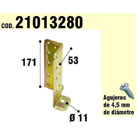 WOLFPACK LINEA PROFESIONAL soporte para madera anclaje bicromatado regulable (1/2)