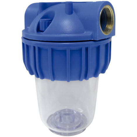 MAURER portacartuchos filtro agua 5 conexion 1 , Filtro porta cartuchos 5 conexion 1.- Filtro para lavadoras, calentadores, lavar coches, regar, etc.- Material plá