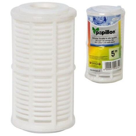 MAURER cartucho filtro agua malla lavable    5 , Filtro cartucho malla lavable    5.- Filtro para lavadoras, calentadores, lavar coches, regar, etc.- Elimina impurezas