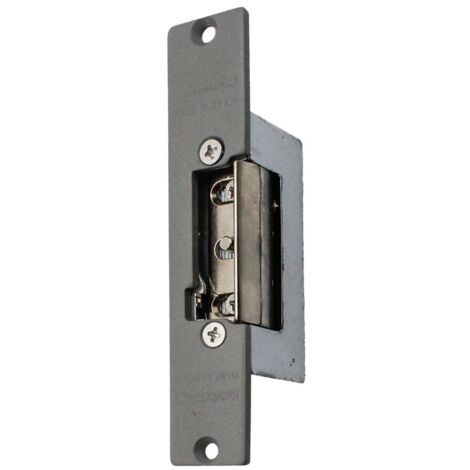 DORCAS abrepuertas electrico 45 adf/p 8-12v 17 ohm , Abrepuertas eléctrico Serie 45 ADF/P con placa Dorcas Abrepuertas para embutir simétrico y reversible Pestillo flex (1/4)