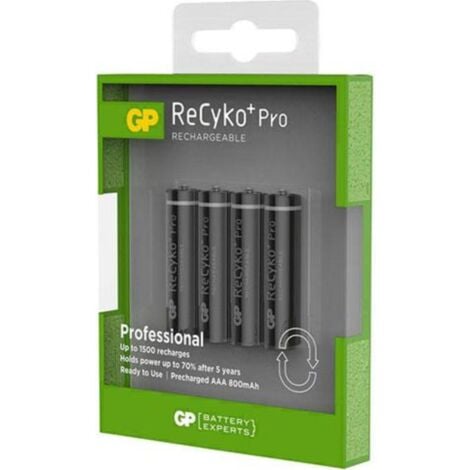 Blíster de 4 pilas recargables ReCyko AA 2600mAh. Tienda de pilas  recargables.