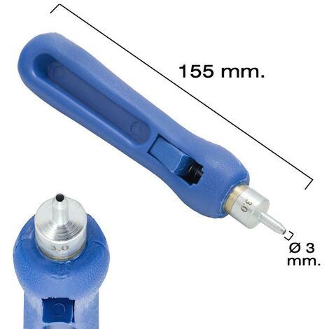 punzon para tubos de riego / goteros / goteos ø 3 mm.