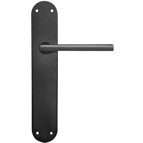 HERRAJES ALK manilla aluminio rental. negro mate. medidas 241x45