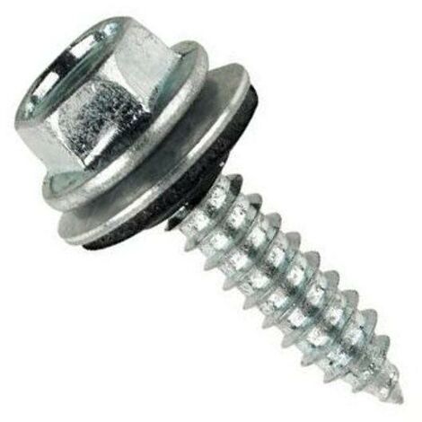 DUVER tornillo autorroscante cabeza hexagonal p-16 6,3-25 , 0CIENTOS
