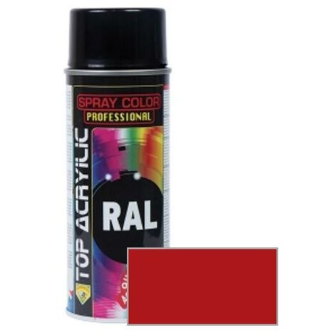 TOP ACRYLIC spray acrilic rojo carmin ral-3002 400ml , 0UNIDADES (1/2)