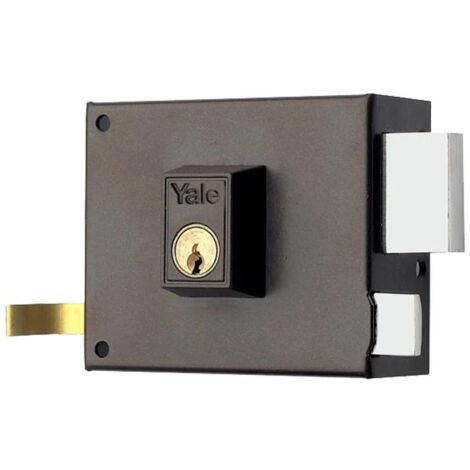 yale azbe cerradura 125 ar hp 120 sobreponer dcha.pala+resbal
